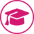 graduation cap icon